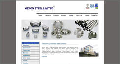 Desktop Screenshot of hexionsteel.com